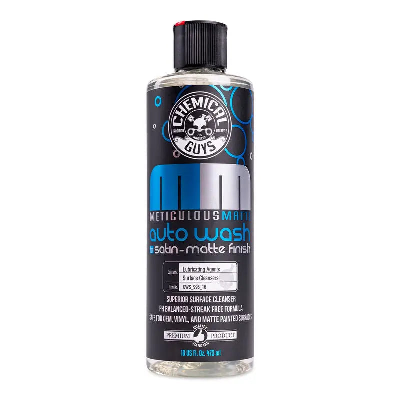 Meticulous Matt Car Wash & Chenille Wash Mitt Bundle / Kit - Chemical Guys
