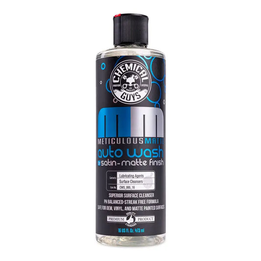 Meticulous Matt Car Wash & Chenille Wash Mitt Bundle / Kit - Chemical Guys