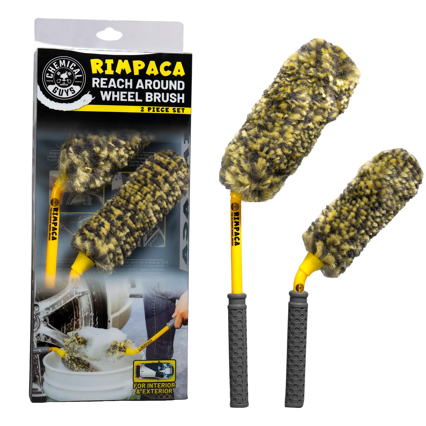 Signature Series Wheel Cleaner & Rimpaca Brush Set Bundle / Kit - Chemical Guys