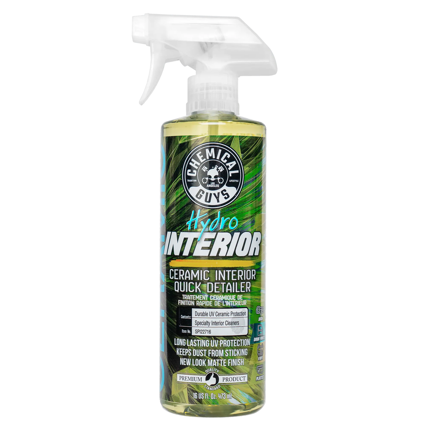 HydroInterior Ceramic Interior Quick Detailer (16oz) - Chemical Guys