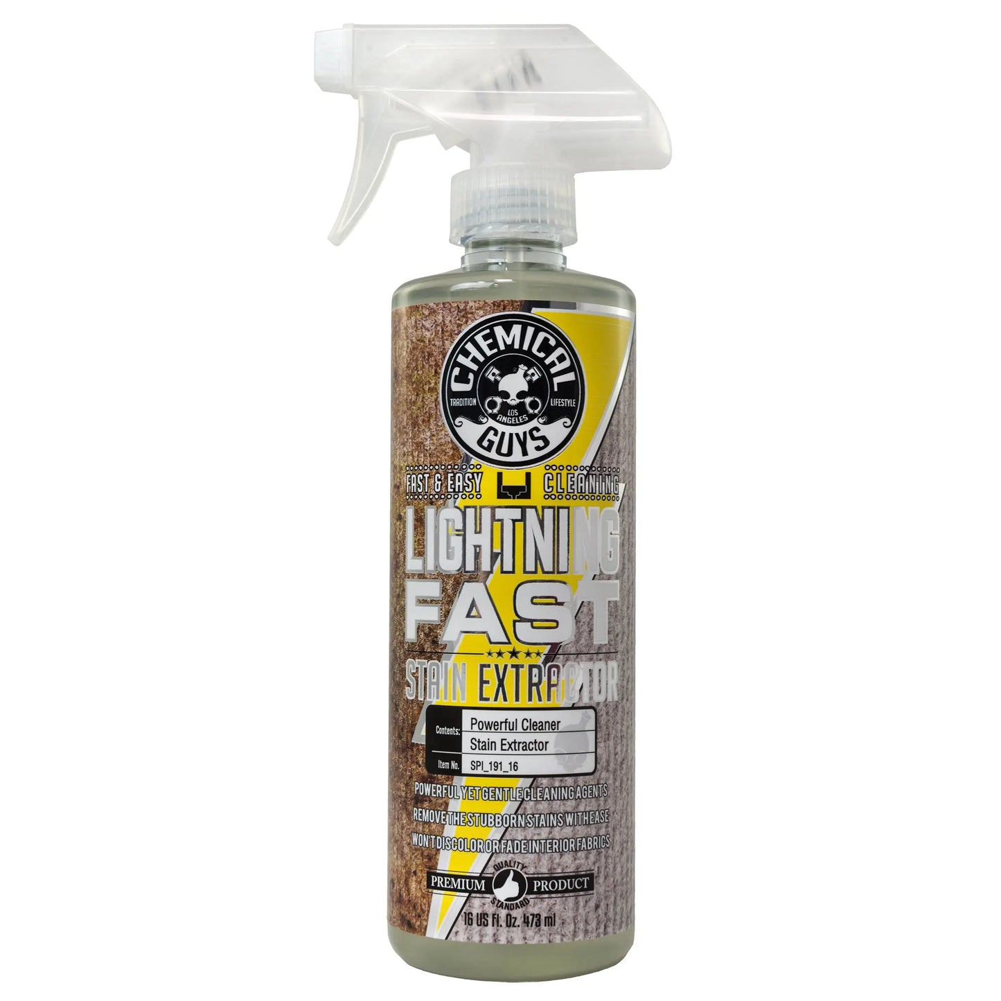 Lightning Fast Carpet & Upholstery Stain Extractor (16oz) - Chemical Guys