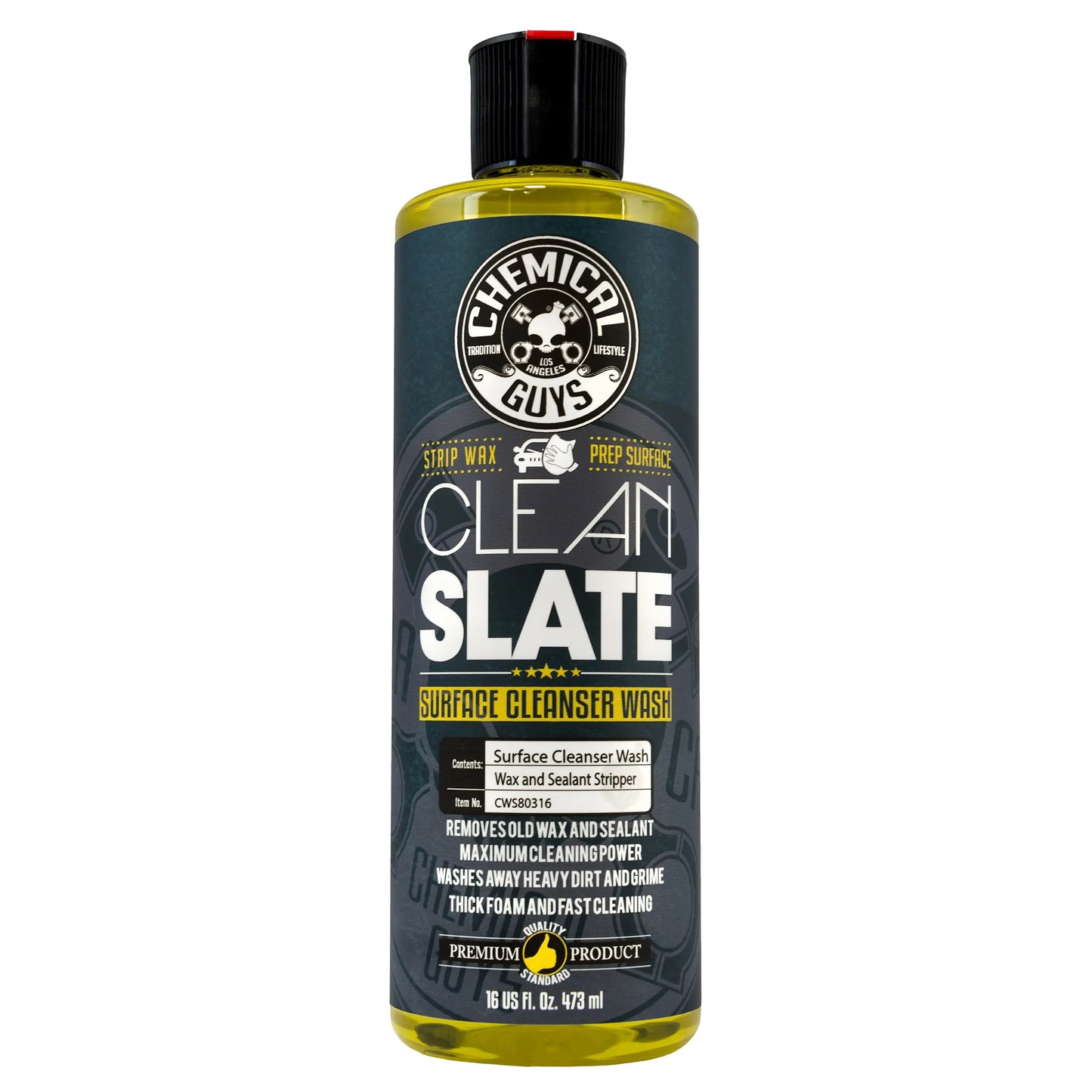Clean Slate Wax Stripping Car Wash (16oz) - Chemical Guys