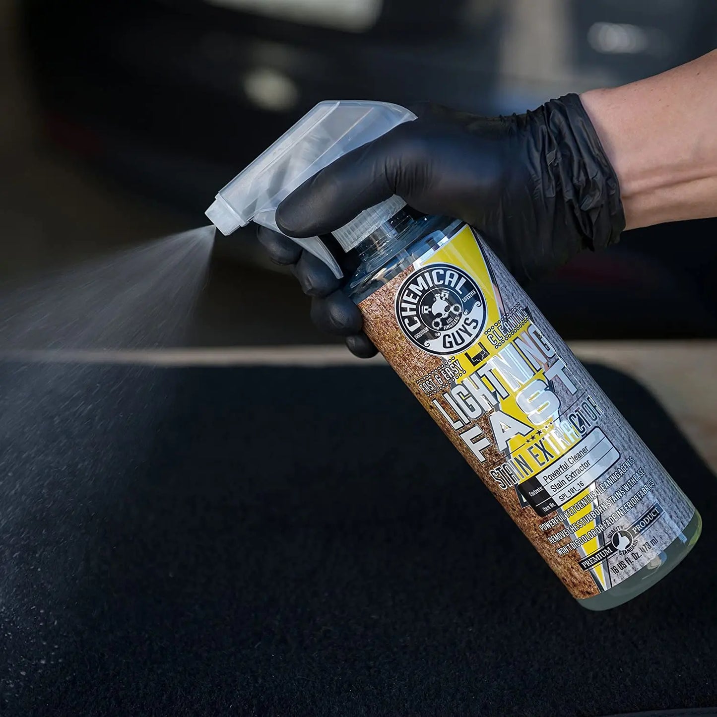 Lightning Fast Carpet & Upholstery Stain Extractor (16oz) - Chemical Guys