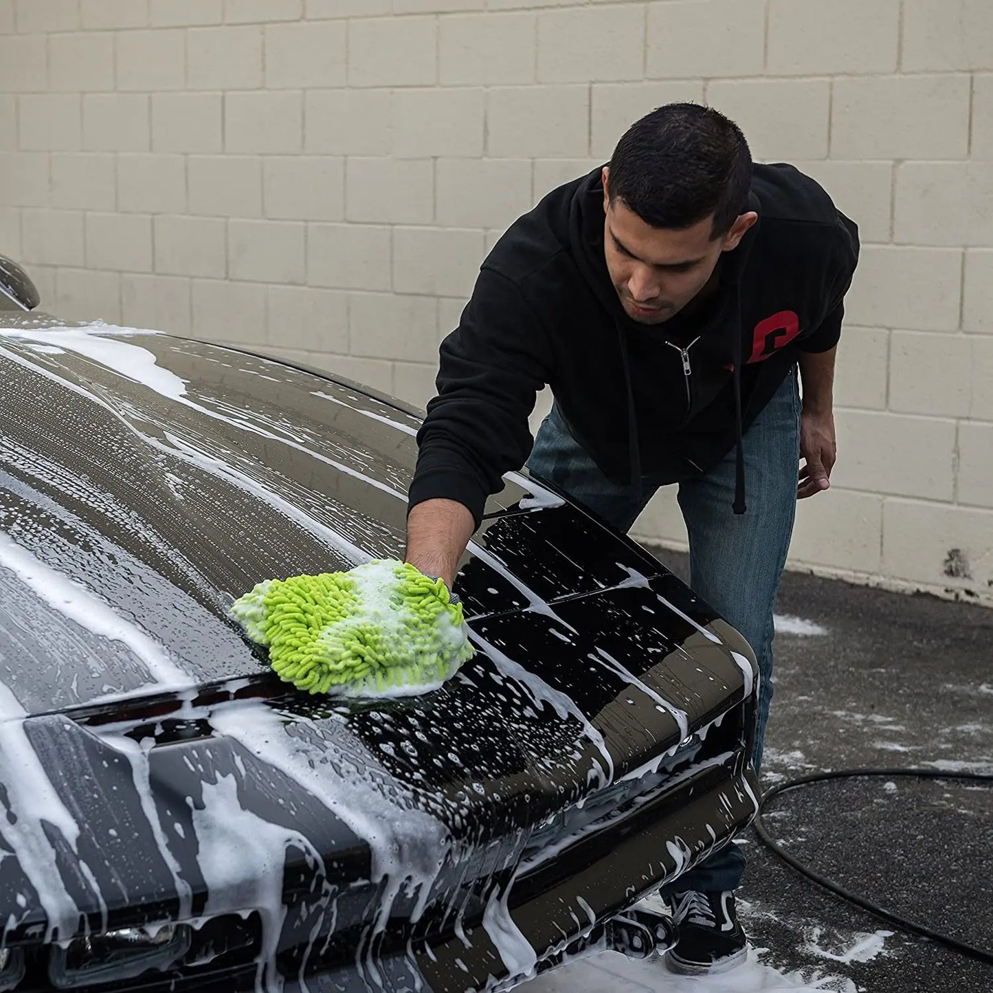 Meticulous Matt Car Wash & Chenille Wash Mitt Bundle / Kit - Chemical Guys