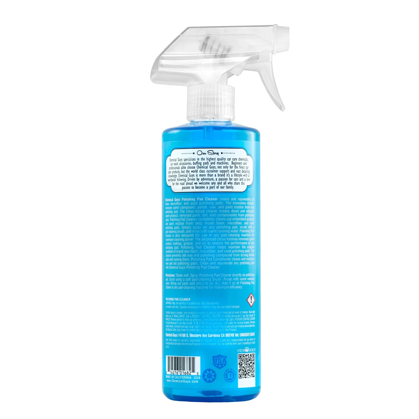 Foam & Wool Pad Cleaner - Citrus Based Blue (16oz)