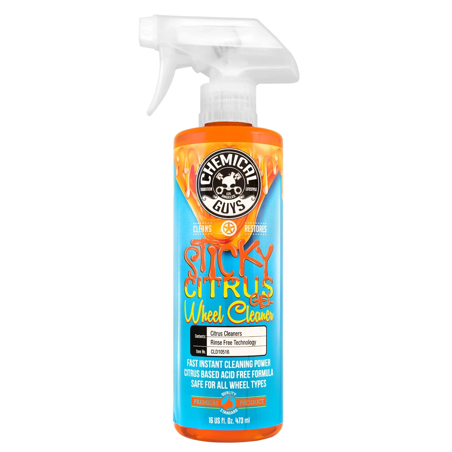 Sticky Gel Citrus Wheel Cleaner - Chemical Guys