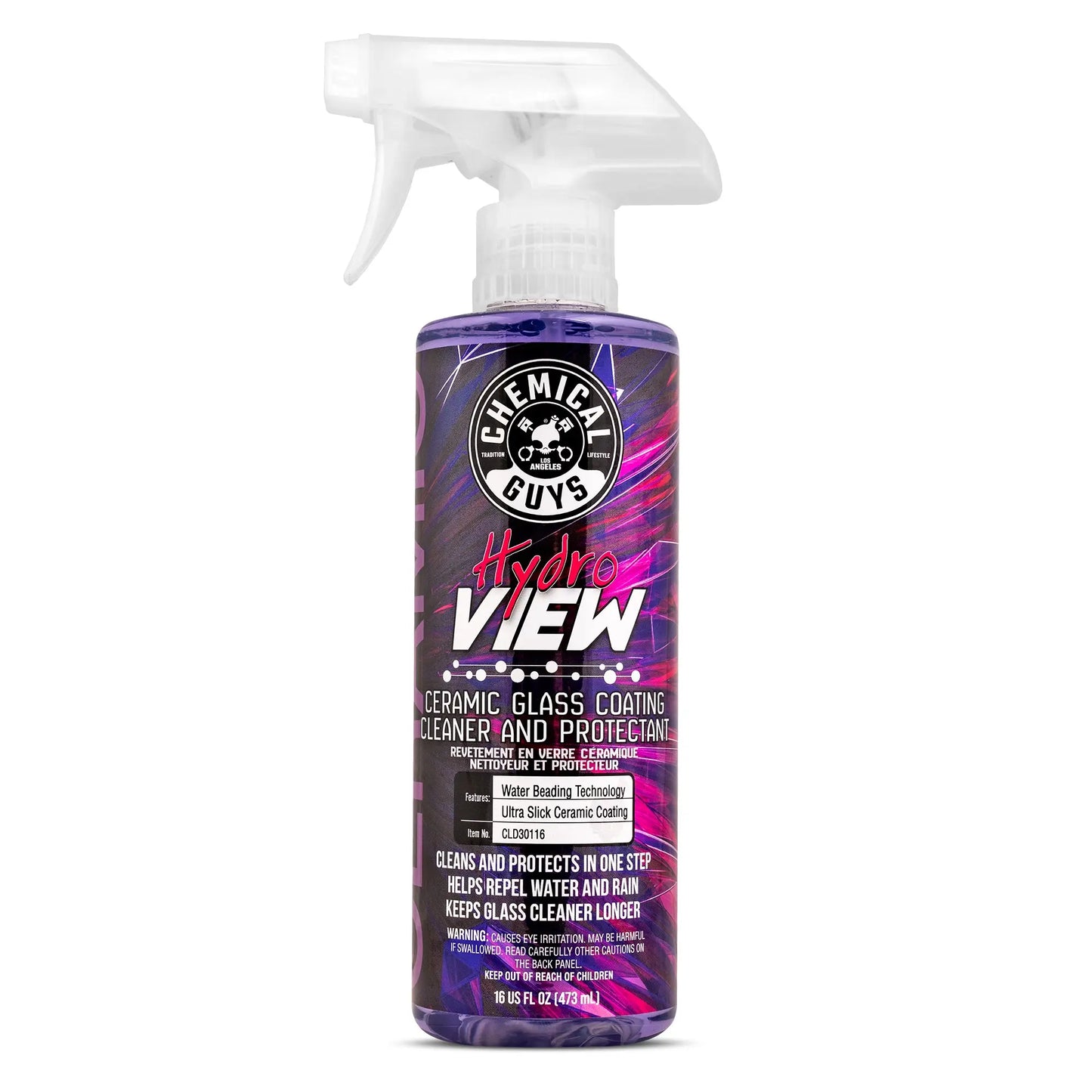 HydroView Ceramic Glass Cleaner & Coating (16oz) - Chemical Guys