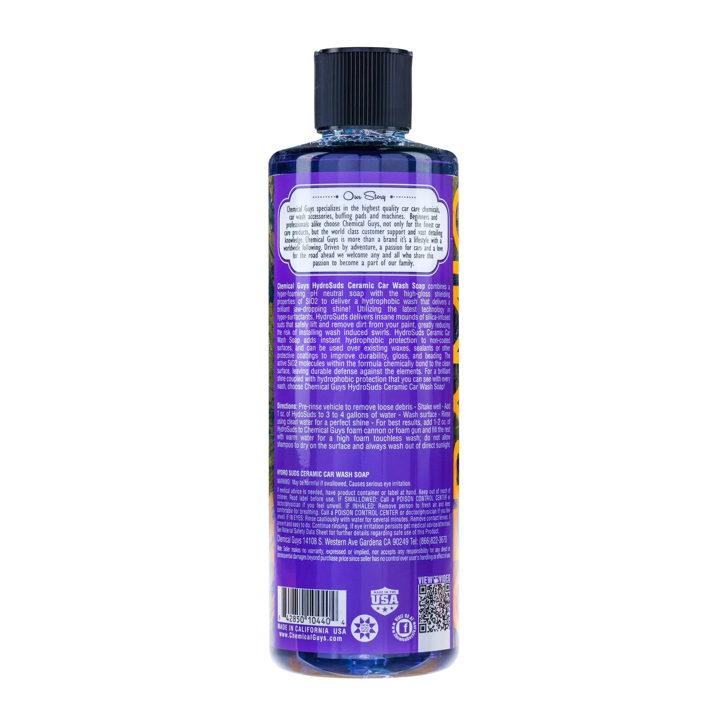HydroSuds Ceramic Car Wash Soap (16oz) - Chemical Guys