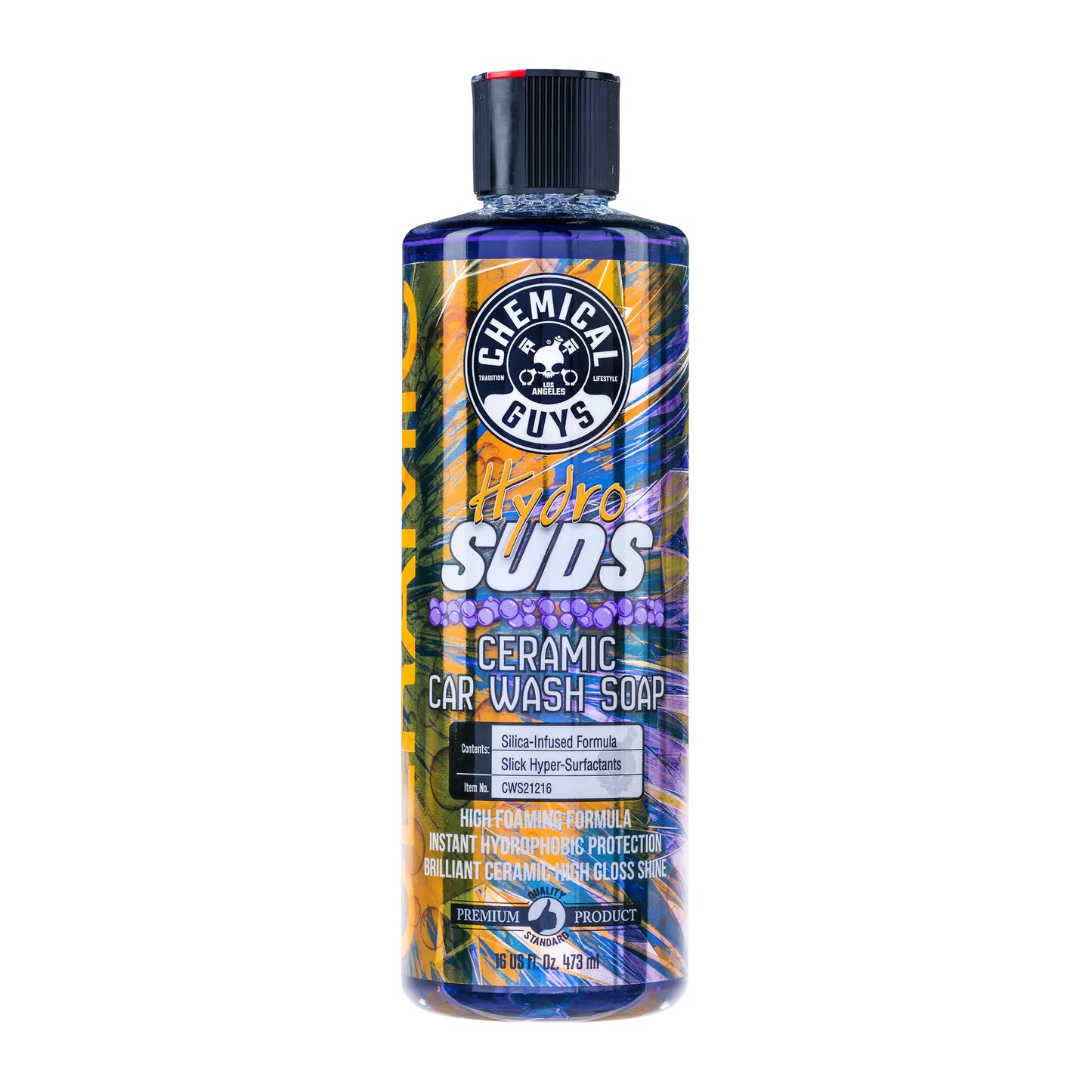 HydroSuds Ceramic Car Wash Soap (16oz) - Chemical Guys