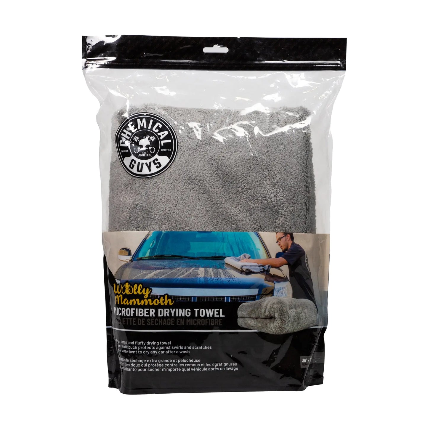 Woolly Mammoth Microfiber Drying Towel - Chemical Guys
