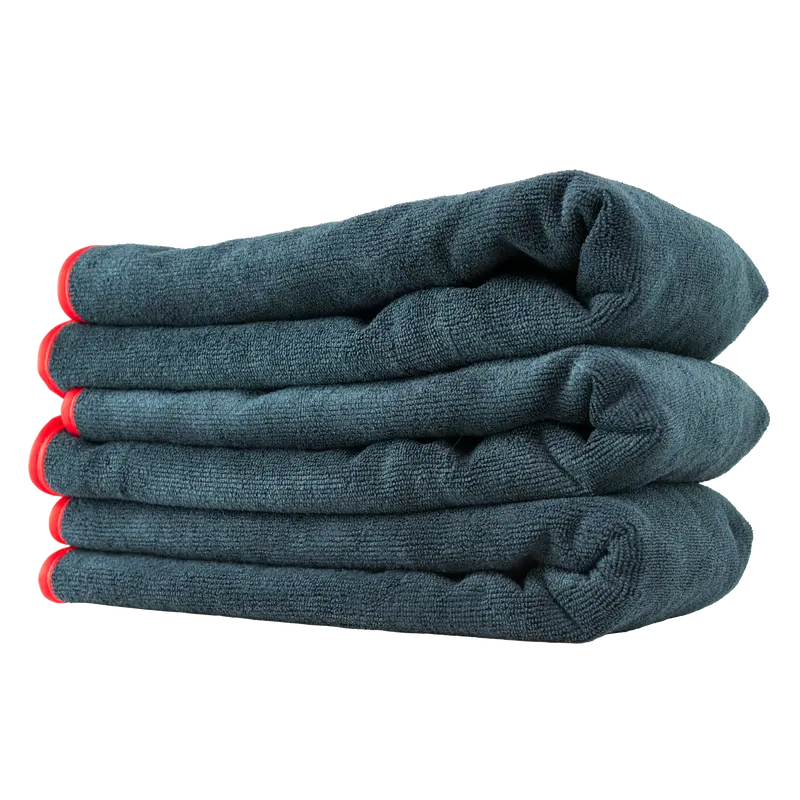Premium Red Line Microfiber Towel 3 Pack