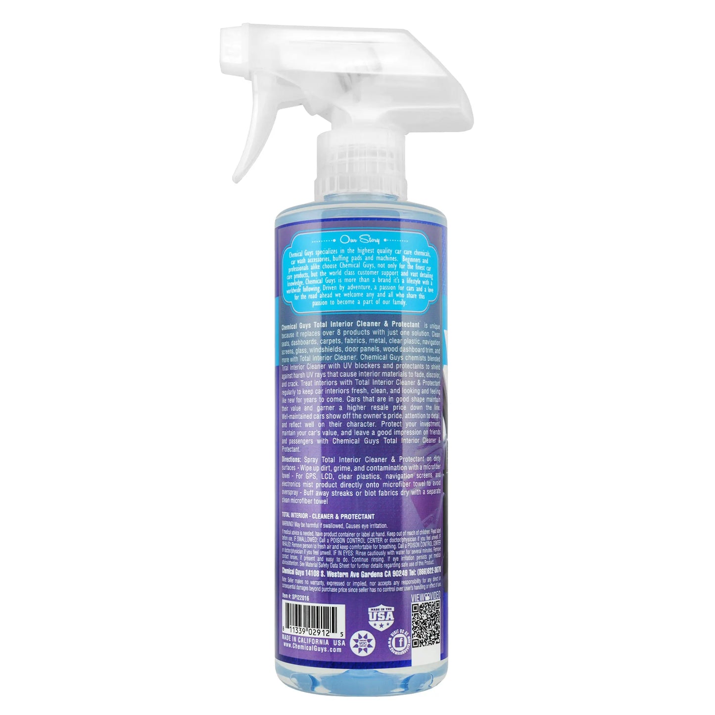 Total Interior Cleaner & Protectant (16oz) - Chemical Guys