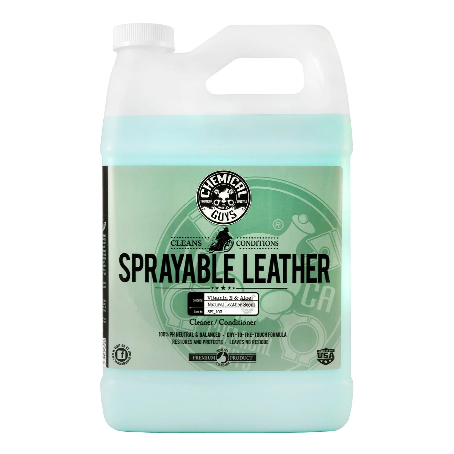Spray Leather Conditioner with Vitamin E & Aloe - Chemical Guys