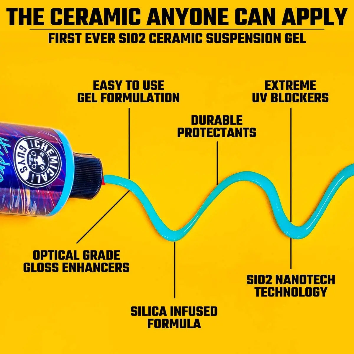 HydroSlick Ceramic Coating Hyperwax (16oz) - Chemical Guys