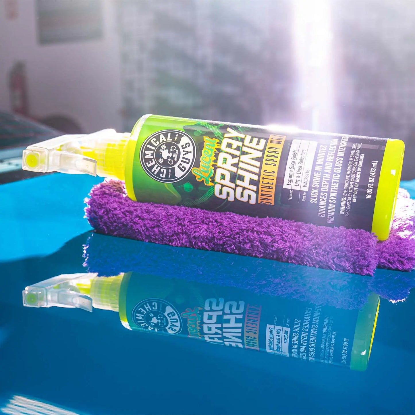 Lucent Spray Shine & Happy Ending Microfiber Towel Bundle / Kit