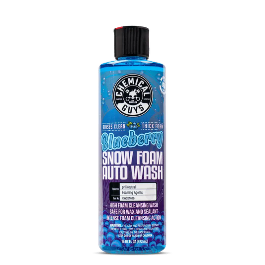 Blueberry Snow Foam Auto Wash (16oz) Chemical Guys