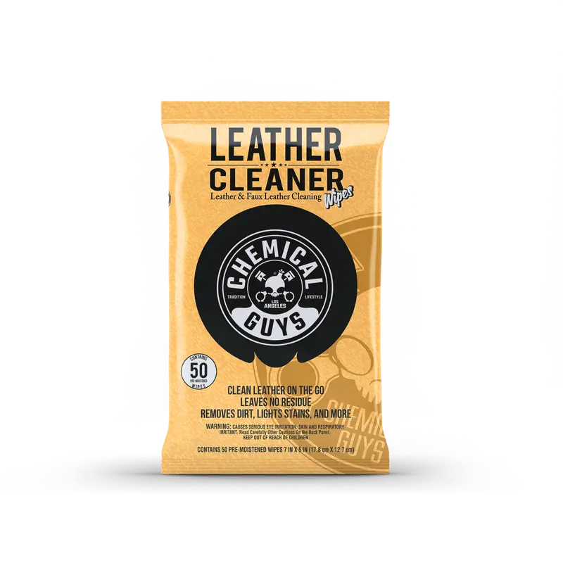 Leather Cleaning Wipes Chemical Guys