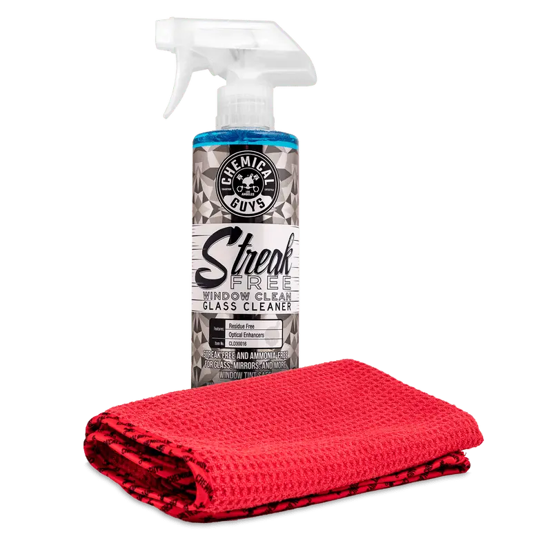 No Streaks Window Cleaning Kit Chemical Guys