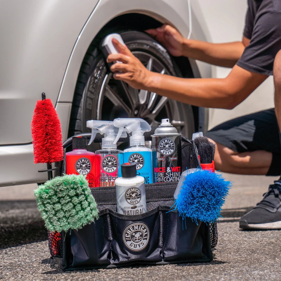 Quick Load Carrying Caddy & Storage Organizer Chemical Guys