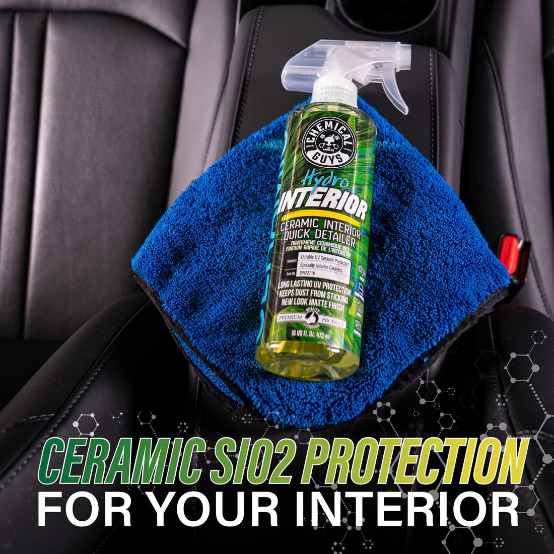 HydroInterior Ceramic Interior Quick Detailer (16oz) Chemical Guys