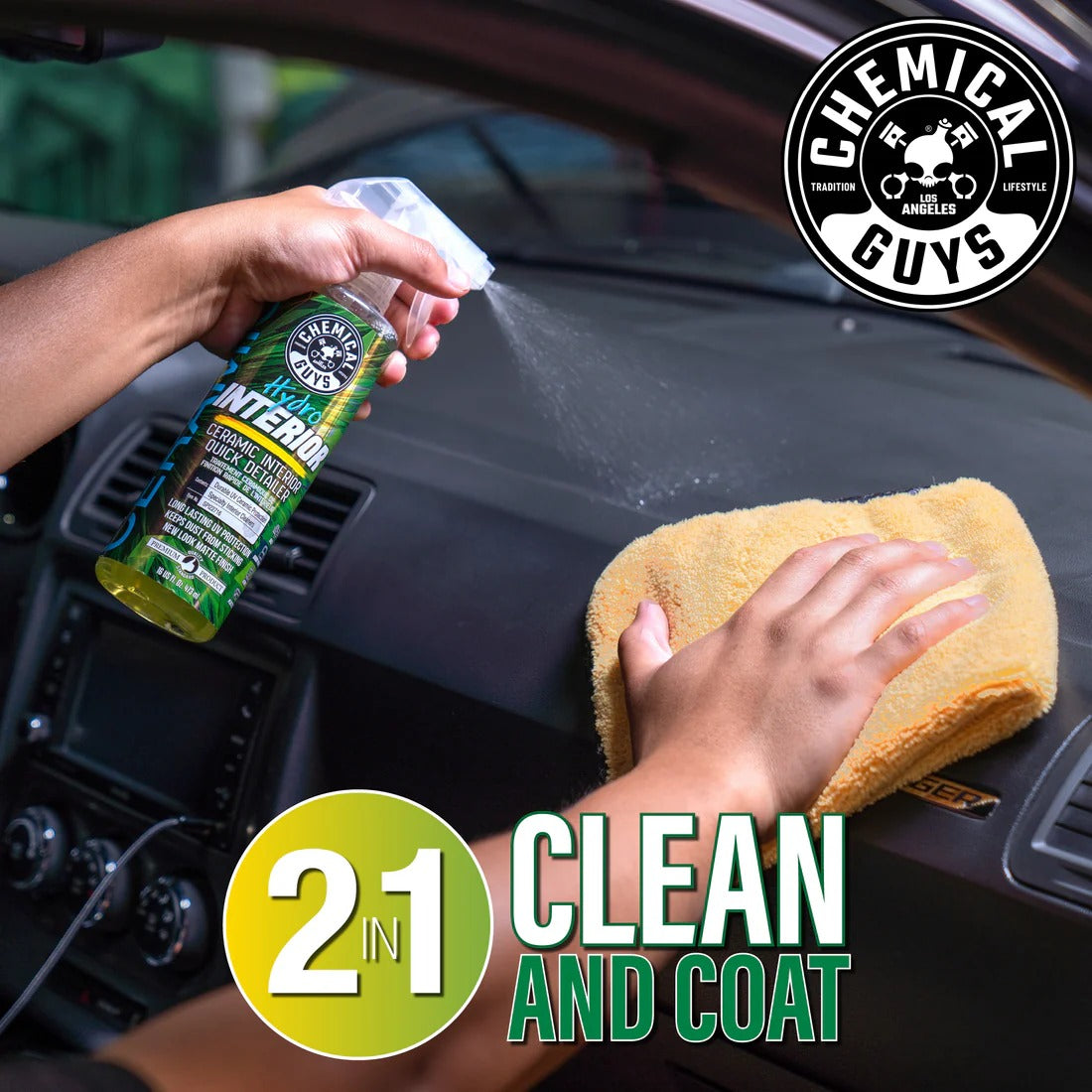 HydroInterior Ceramic Interior Quick Detailer (16oz) Chemical Guys