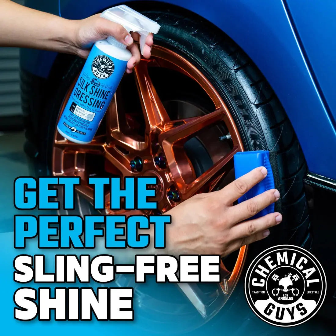 Silk Shine Spray Dressing Natural Shine (16oz) Chemical Guys