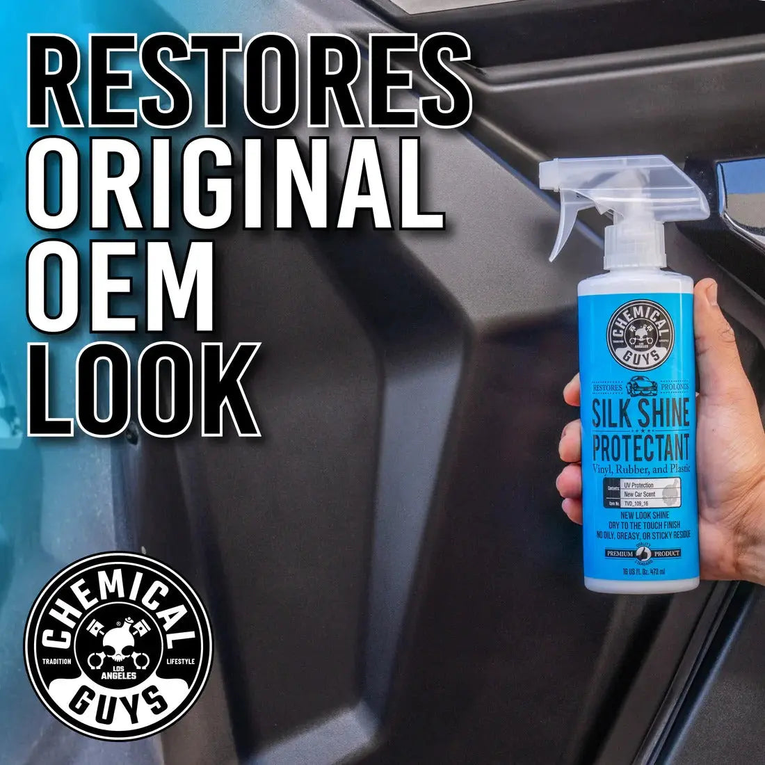 Silk Shine Spray Dressing Natural Shine (16oz) Chemical Guys