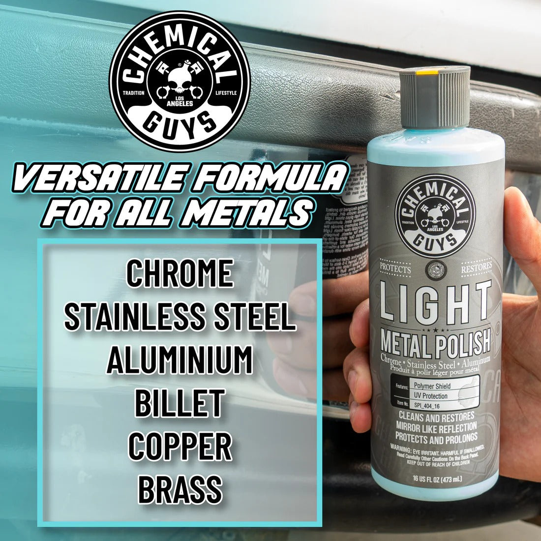 Light Metal Polish (16oz) Chemical Guys