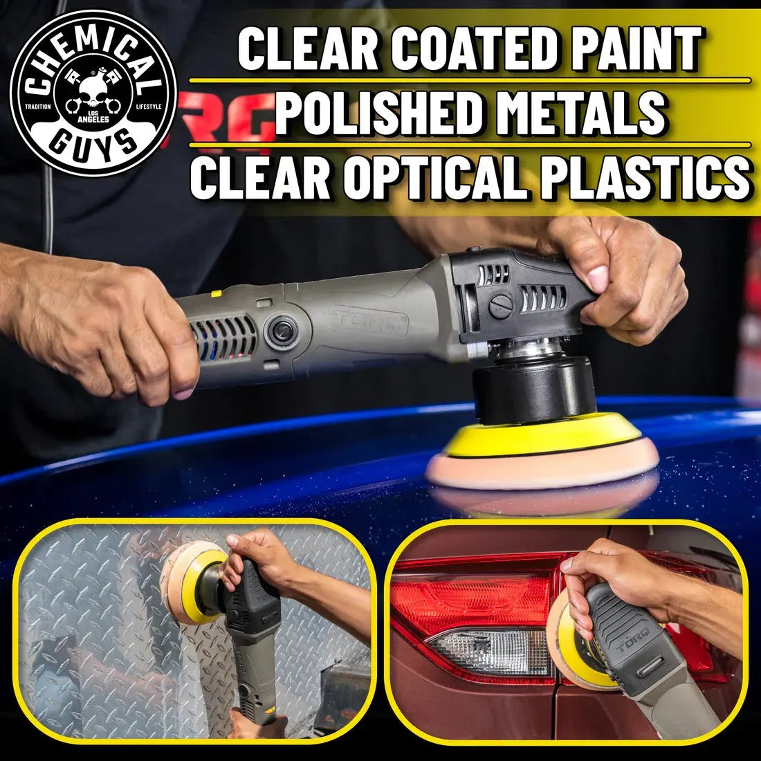TORQ TORQX Random Orbital Polisher Chemical Guys