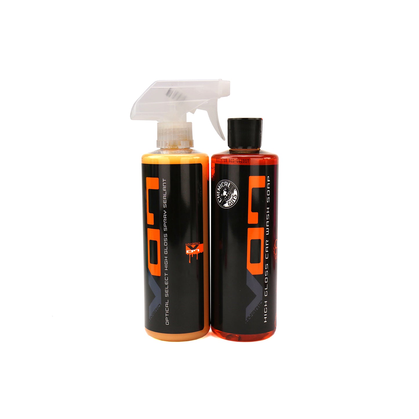 Hybrid V7 Car Wash Soap and Hybrid V7 Optical Select Quick Detail Spray Kit (16oz)