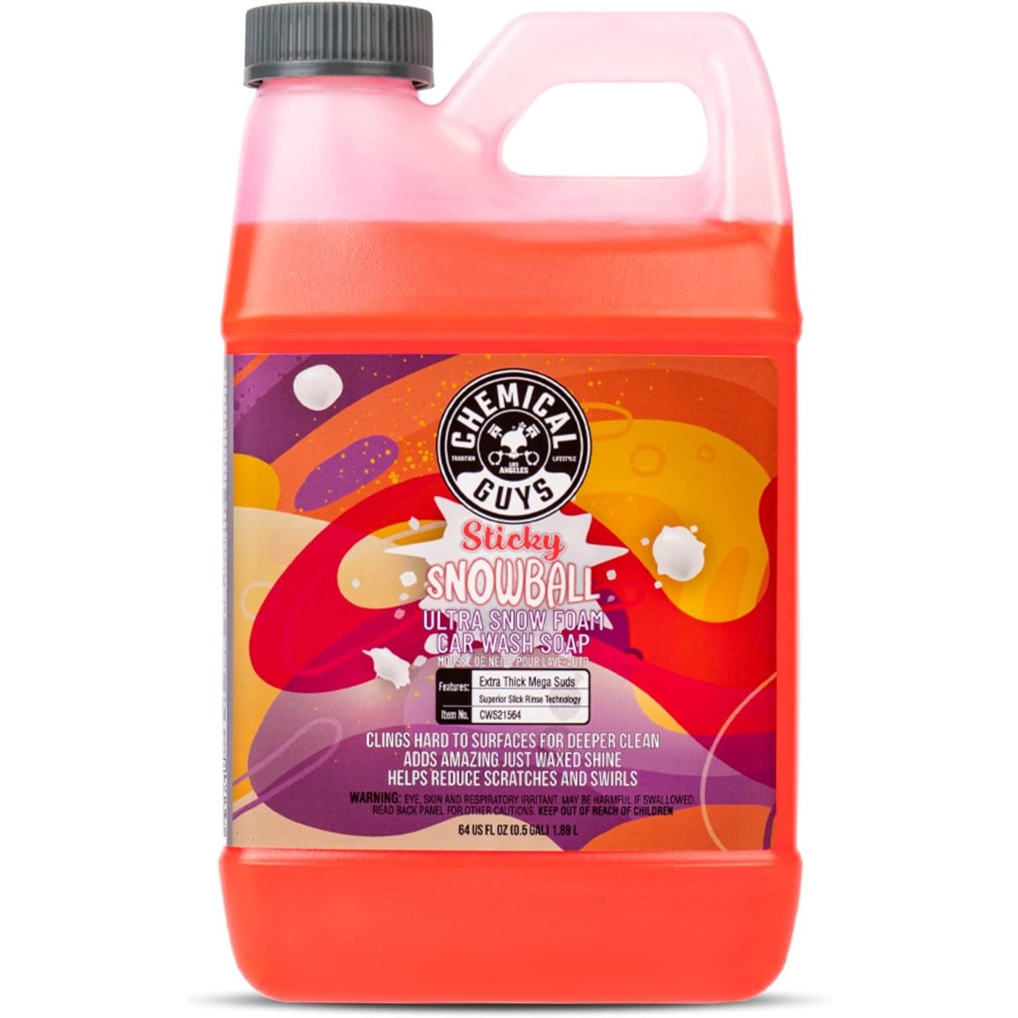 Sticky Snowball Ultra Snow Foam Car Wash Chemical Guys