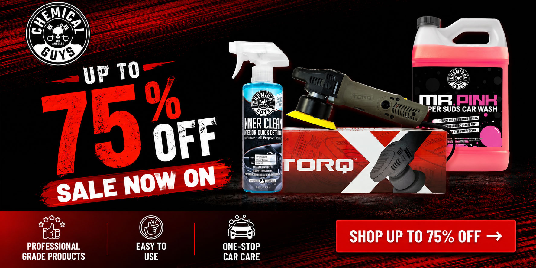 75% Off Chemical Guys