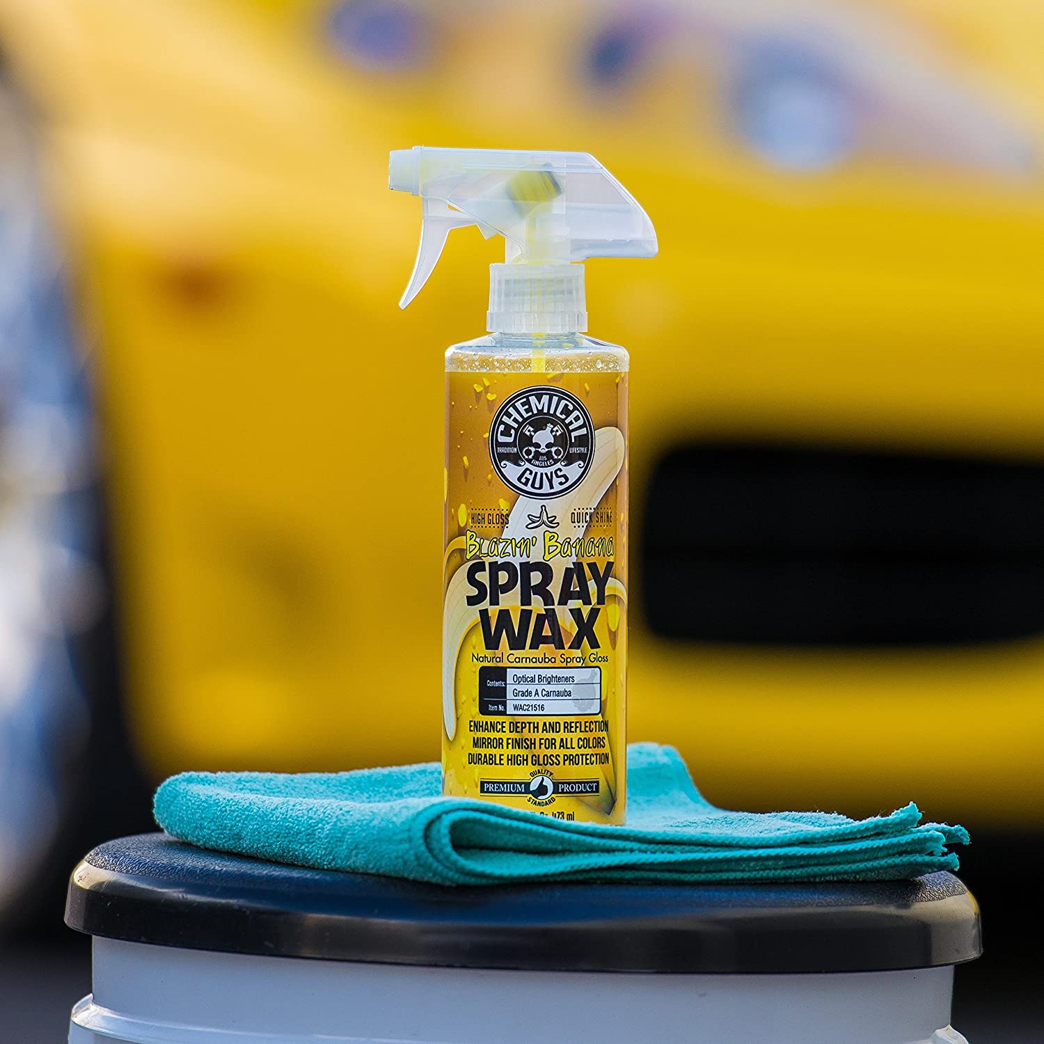 Blazin Banana Natural Carnauba Spray Wax Chemical Guys