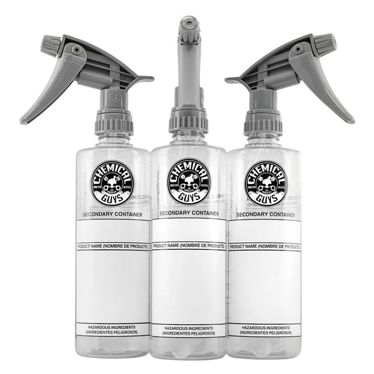16oz Secondary Container Dilution Bottles (3 Pack) - Chemical Guys