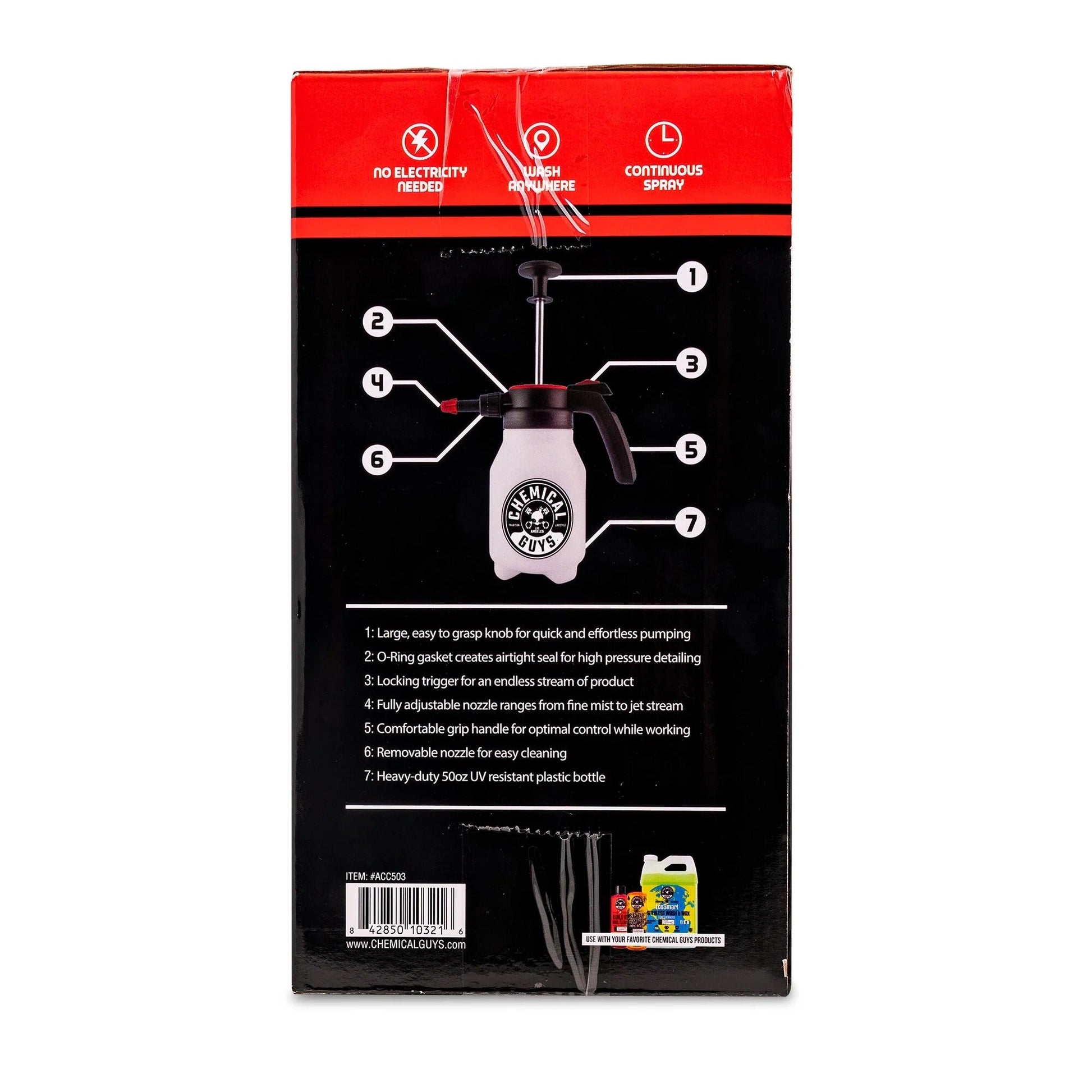 Mr. Sprayer Full Function Atomizer and Pump Sprayer - Chemical Guys