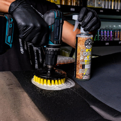 Spinner Carpet Drill Brush - Medium Duty - Chemical Guys