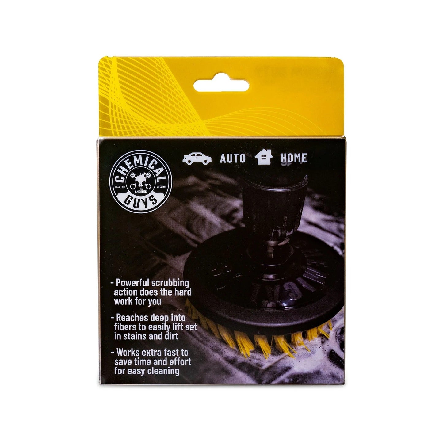 Spinner Carpet Drill Brush - Medium Duty - Chemical Guys