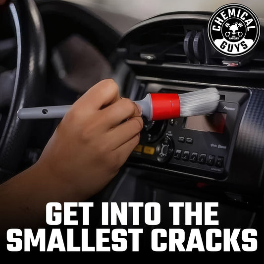 All in The Details Interior Detailing Brushes (3 Brushes) - Chemical Guys