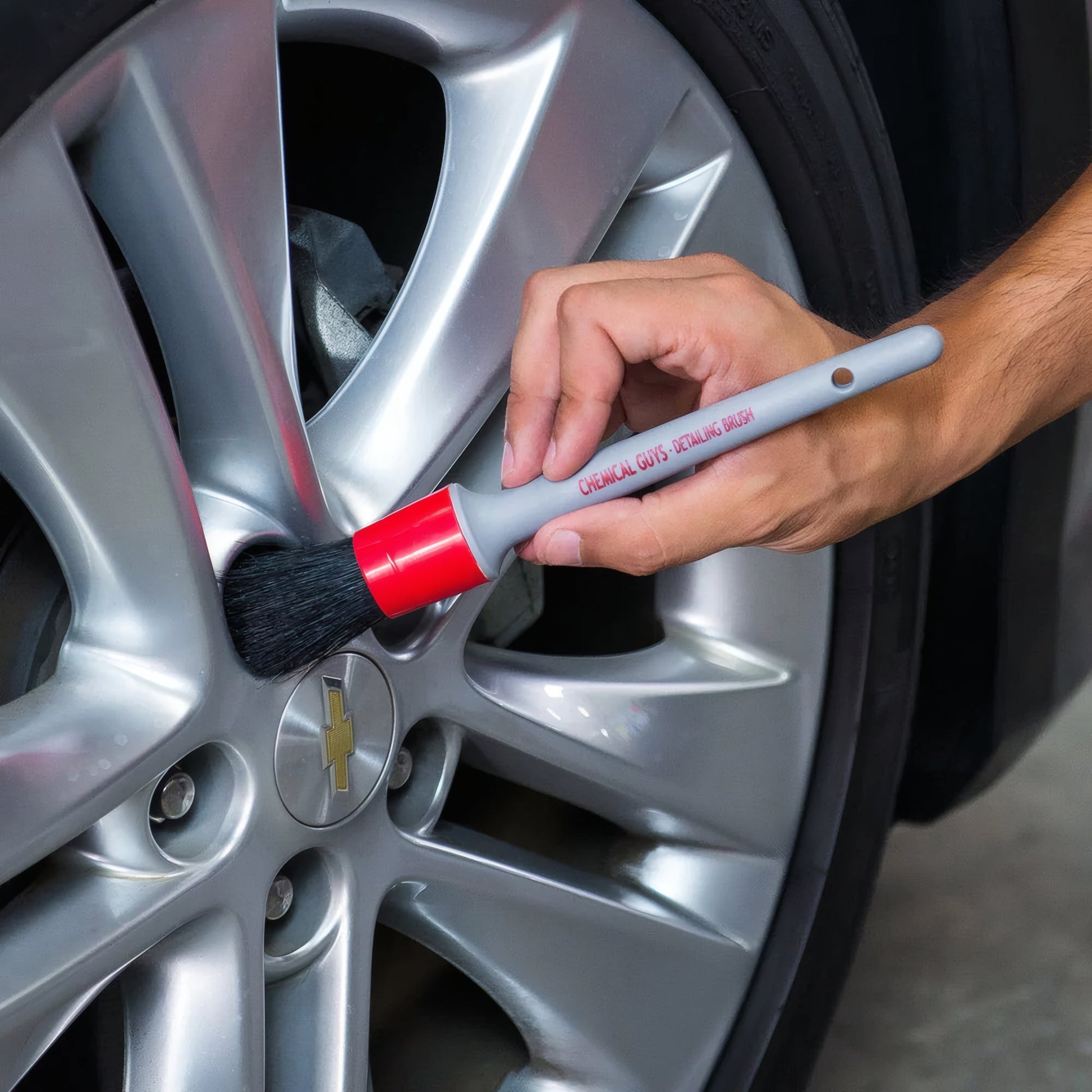 All in The Details Exterior Detailing Brushes (3 Brushes) - Chemical Guys