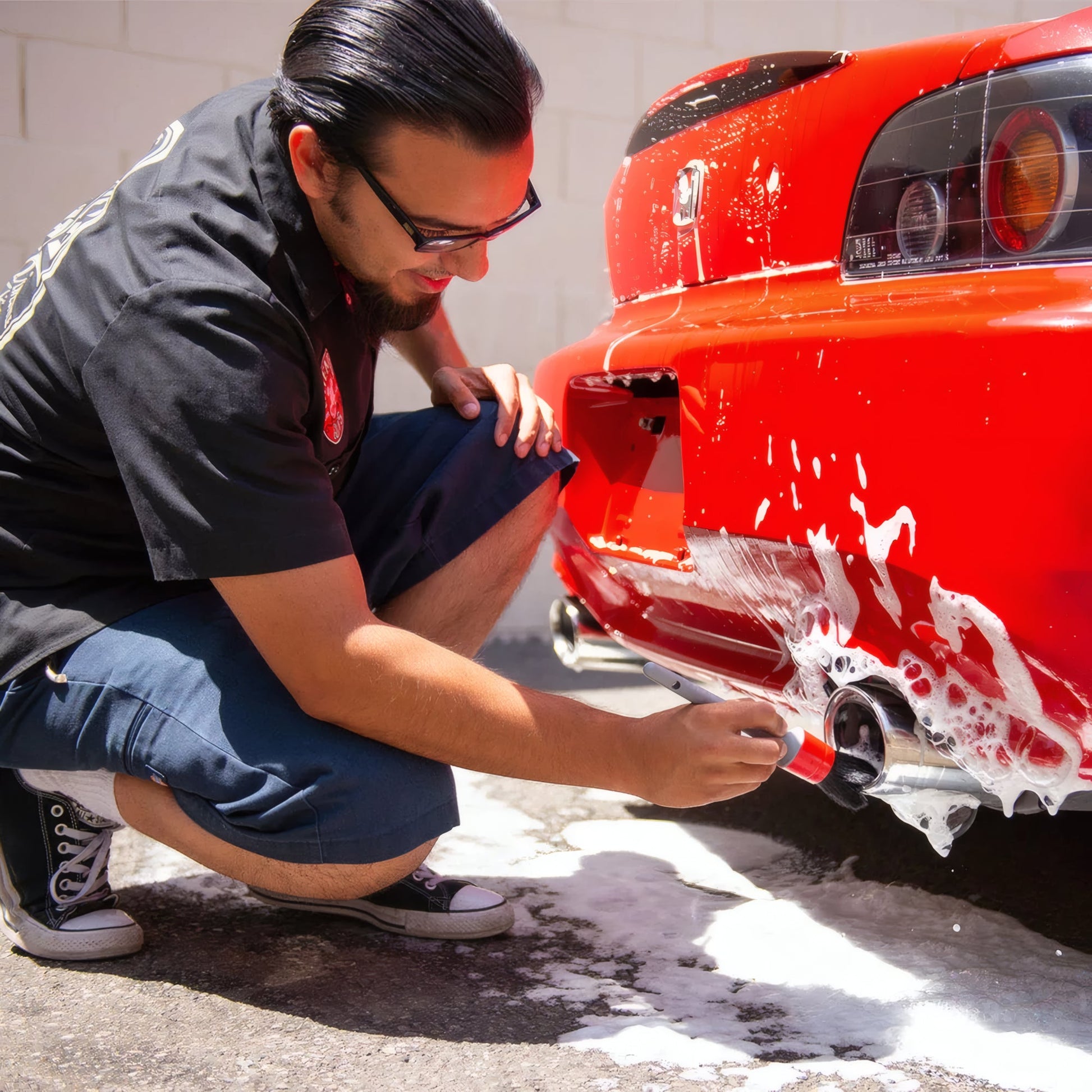 All in The Details Exterior Detailing Brushes (3 Brushes) - Chemical Guys
