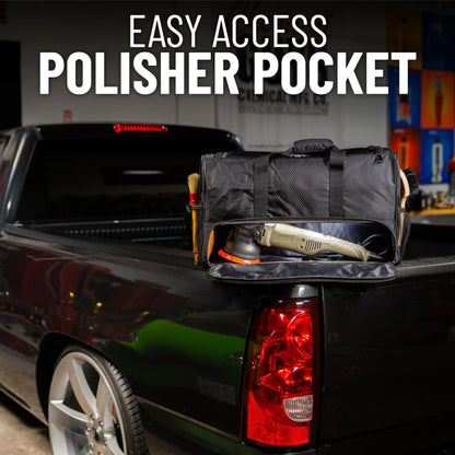 Arsenal Range Trunk Organizer & Detailing Bag With Polisher Pocket - Chemical Guys