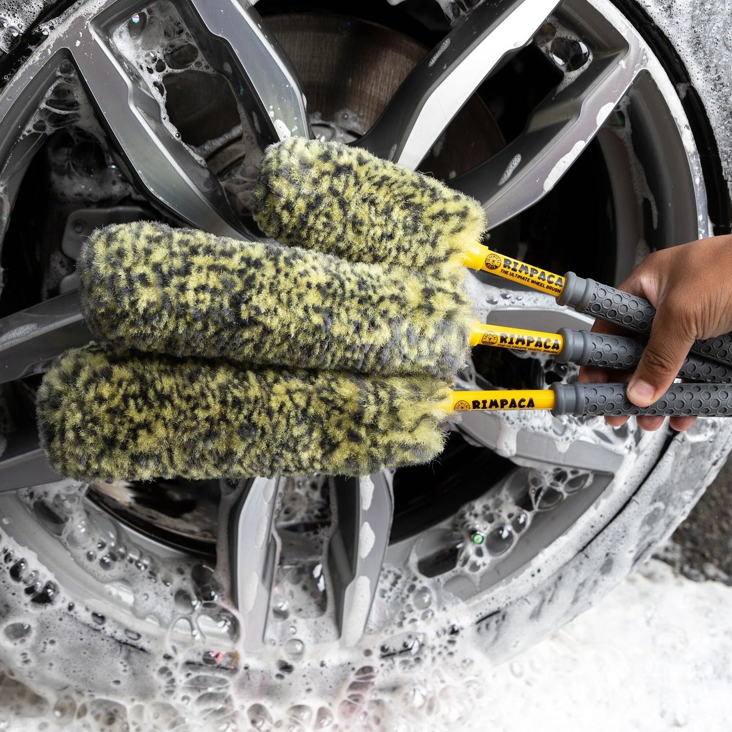 Rimpaca Ultimate Wheel Brush Set (3 Pcs) - Chemical Guys