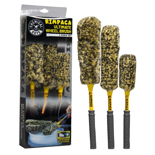 Rimpaca Ultimate Wheel Brush Set (3 Pcs) - Chemical Guys