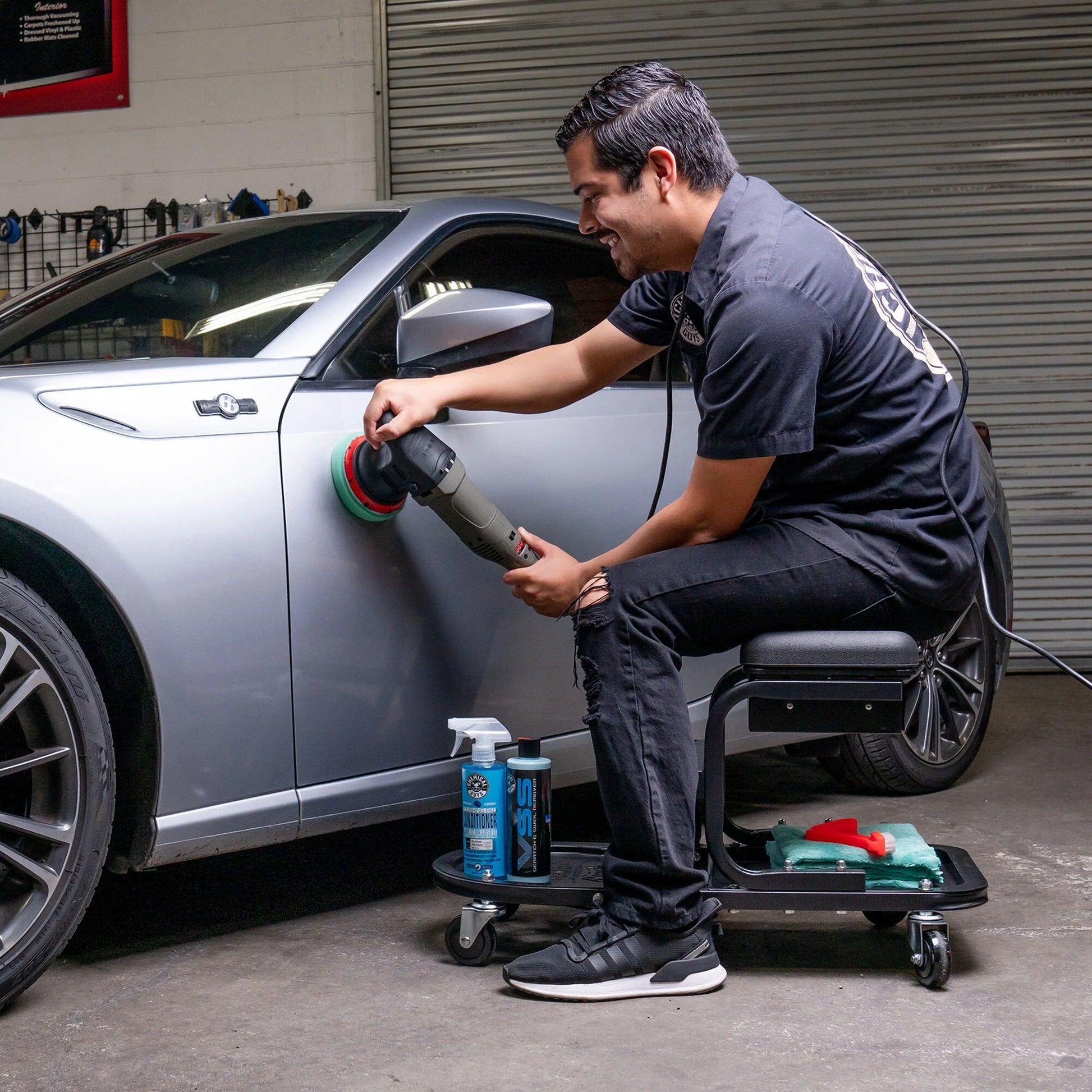 Soft Stool Ultimate Utility Detailing Cart - Chemical Guys
