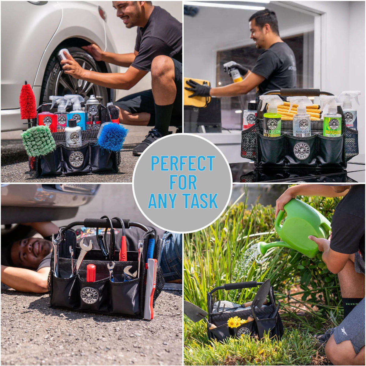 Quick Load Carrying Caddy & Storage Organizer - Chemical Guys