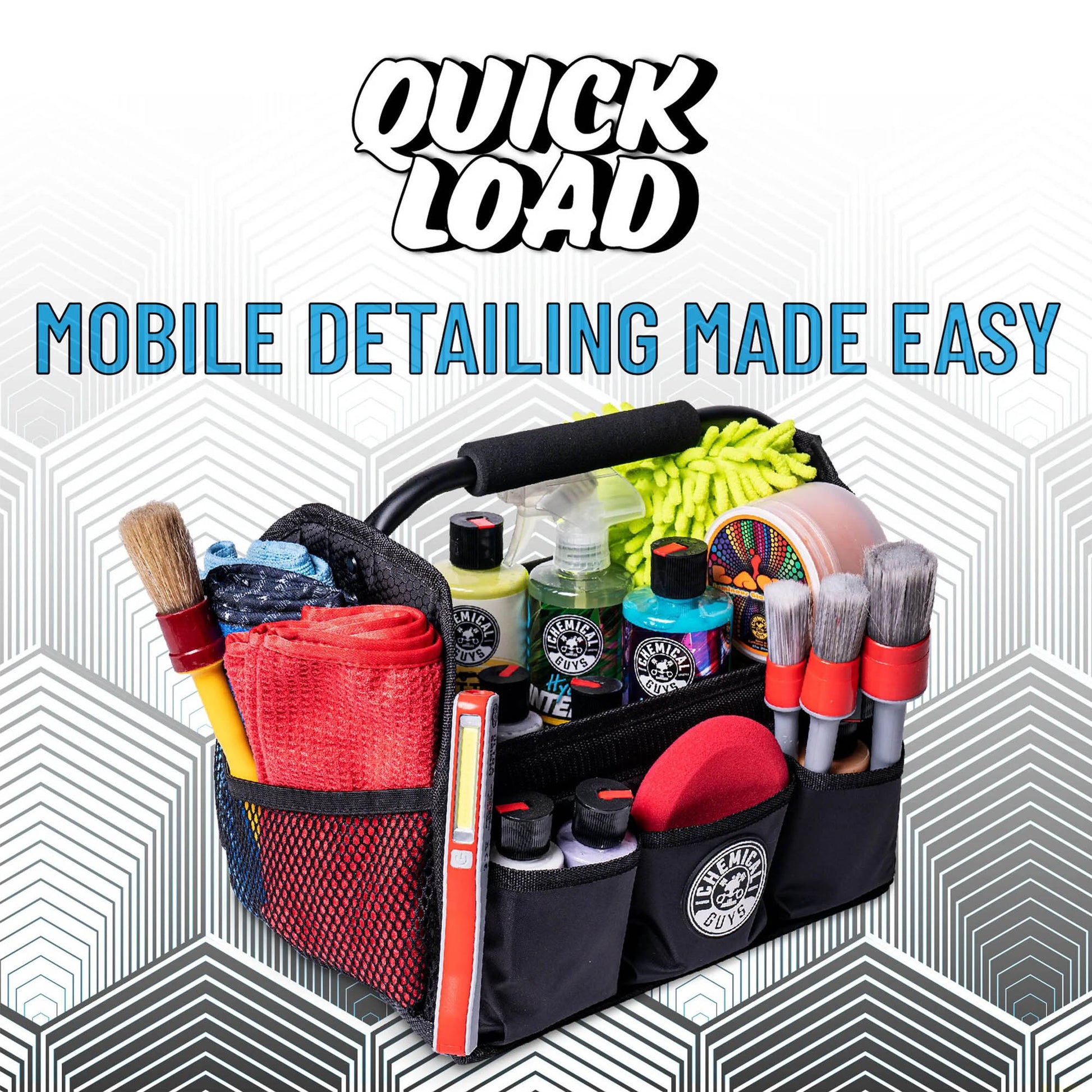 Quick Load Carrying Caddy & Storage Organizer - Chemical Guys
