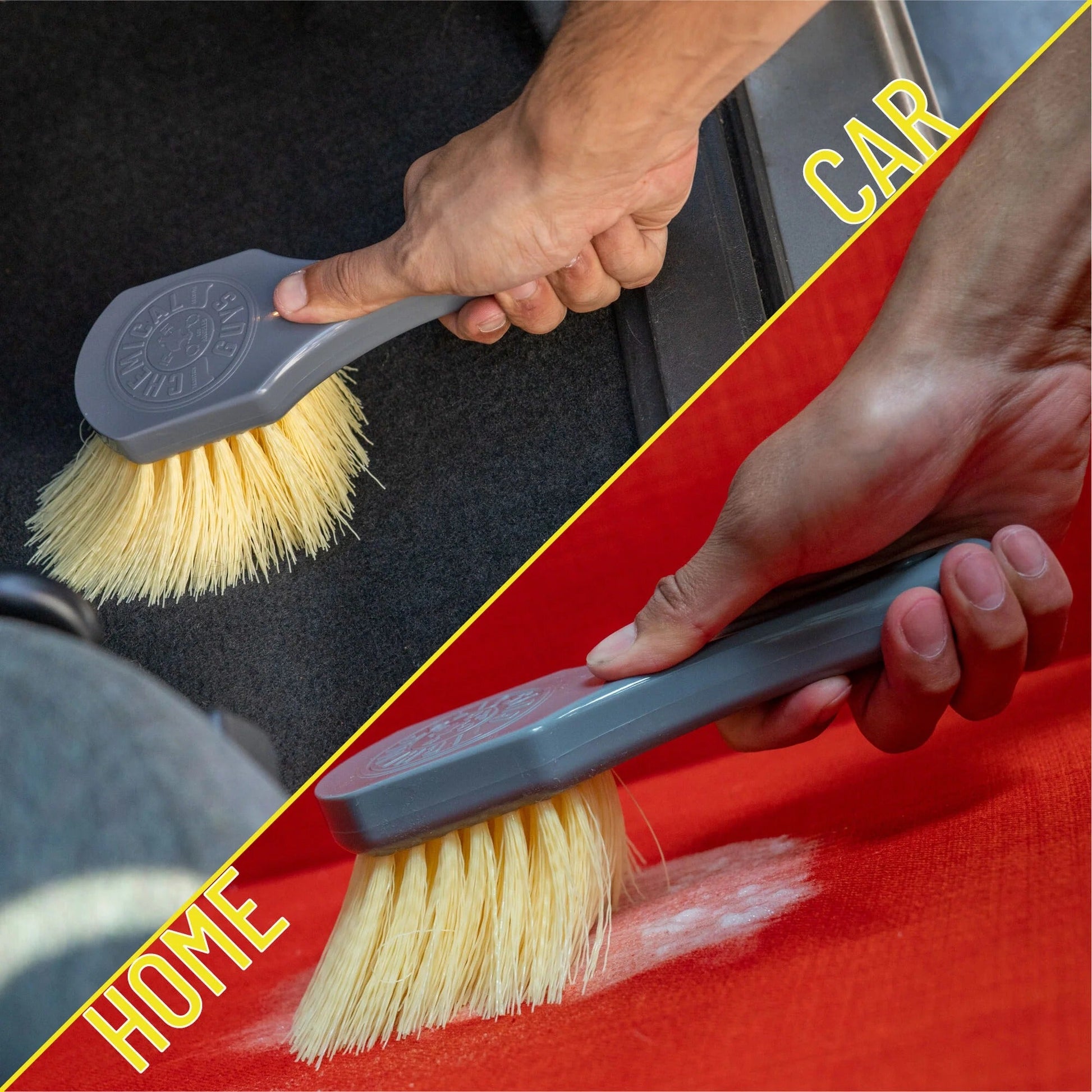 Nice & Stiff Heavy Duty Carpet & Interior Brush - Chemical Guys