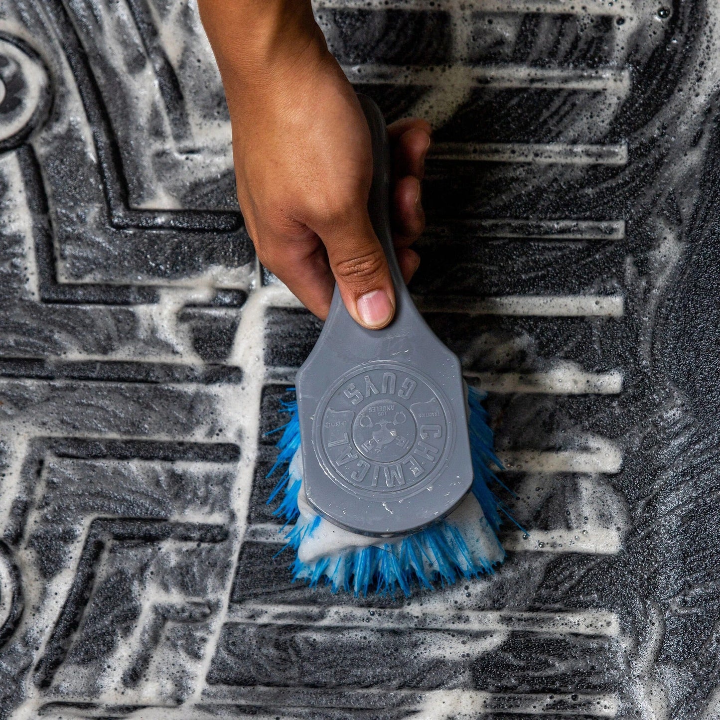 Big Blue Stiffy Heavy Duty Tyre Brush - Chemical Guys