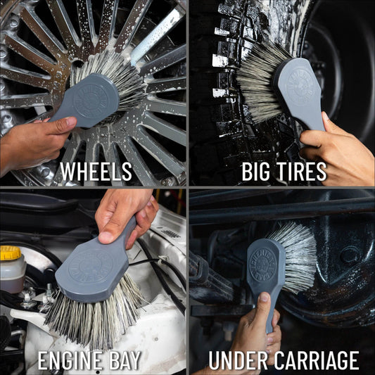 Wheel Works Medium Duty Wheel & Body Brush - Chemical Guys
