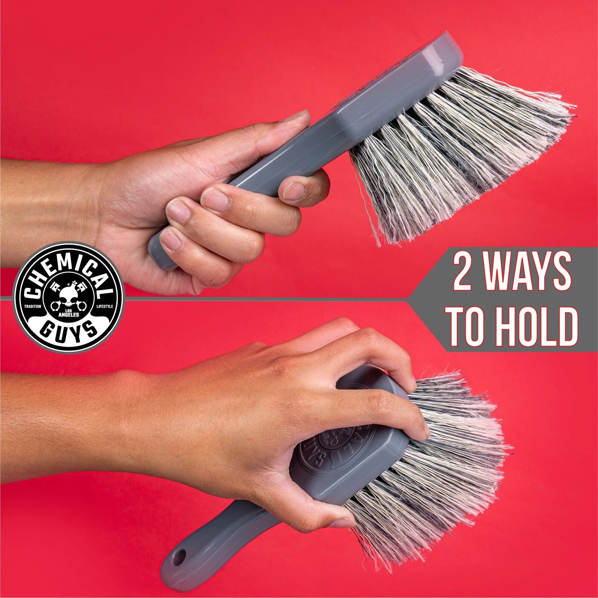 Wheel Works Medium Duty Wheel & Body Brush - Chemical Guys